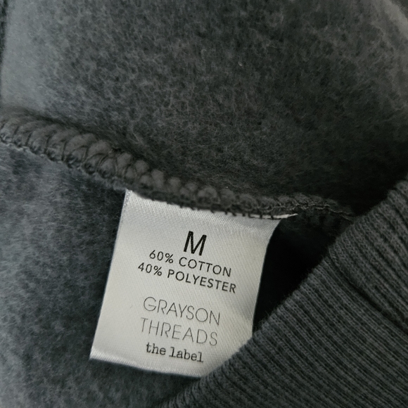 PEANUTS SWEATSHIRT Grayson Threads SNOOPY Oversized Sweater NWT Sz M - Picture 5 of 5